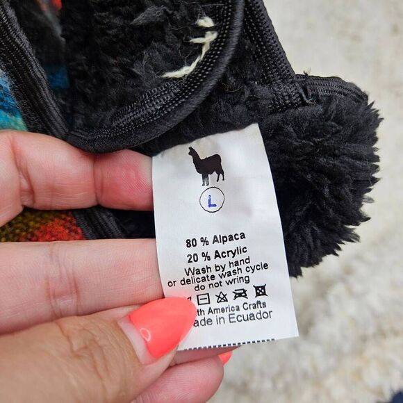 Alpaca Blend Southwest Blanket Pattern Dog Vest Coat sz Large - Picture 5 of 5